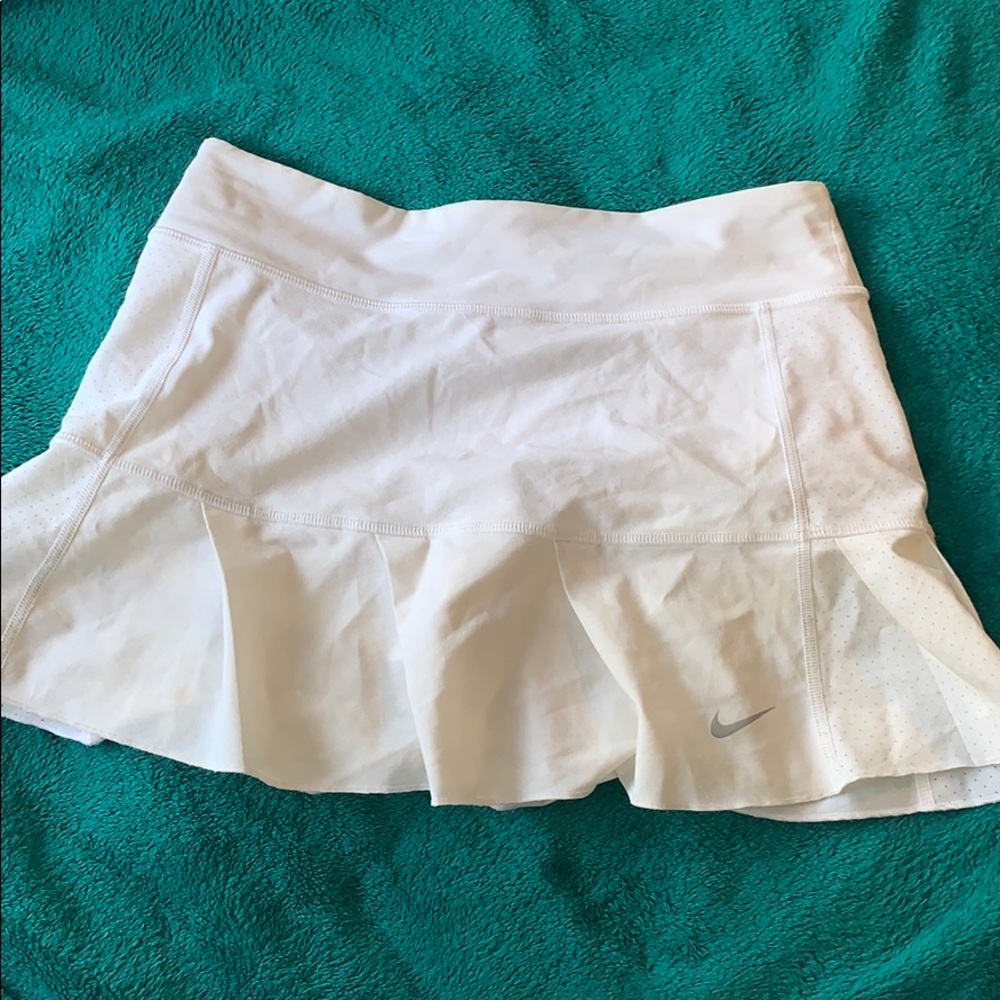 White Nike Tennis Skirt